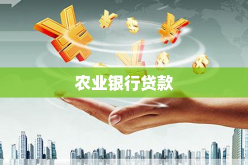 惠城农业银行贷款
