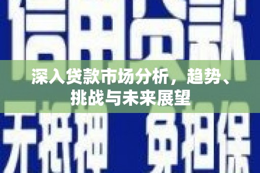 惠城深入贷款市场分析，趋势、挑战与未来展望