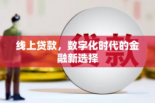 惠城线上贷款，数字化时代的金融新选择