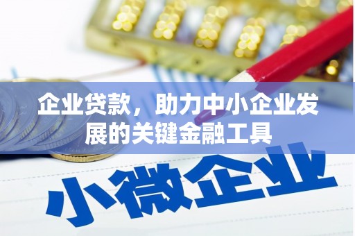 惠城企业贷款，助力中小企业发展的关键金融工具