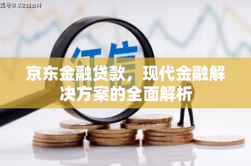 惠城京东金融贷款，现代金融解决方案的全面解析