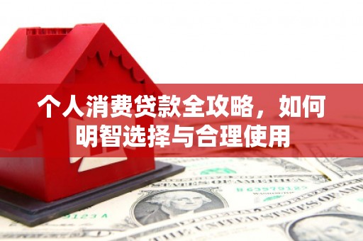 惠城个人消费贷款全攻略，如何明智选择与合理使用